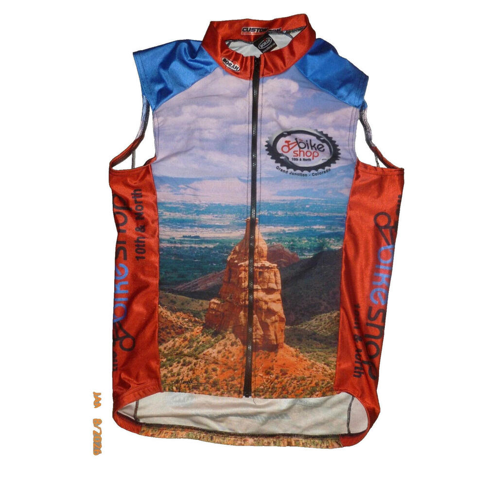 Cycling Jersey‎ Men Borah Micro Polyester Grand Junction Colorado Medium M
